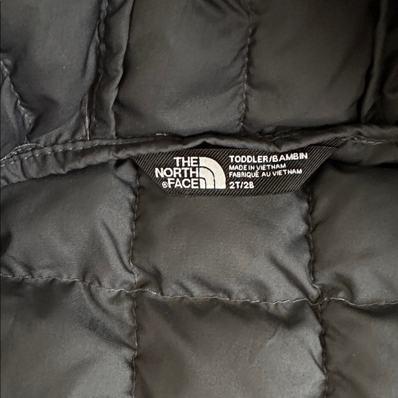 The North Face Kids' Gray and White Patterned Jacket - Picture 5 of 6